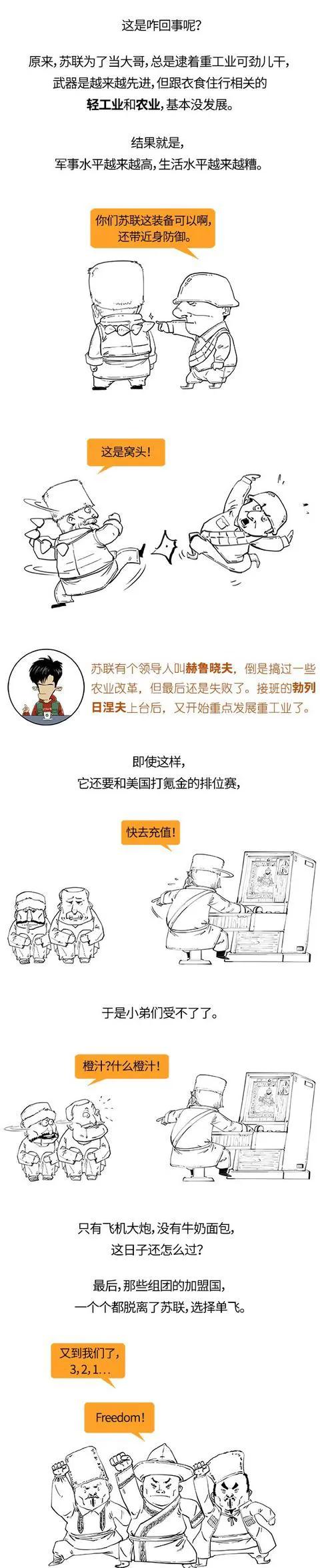 號稱戰鬥民族的俄羅斯，歷史上打仗並不咋樣，看看漫畫怎麼講