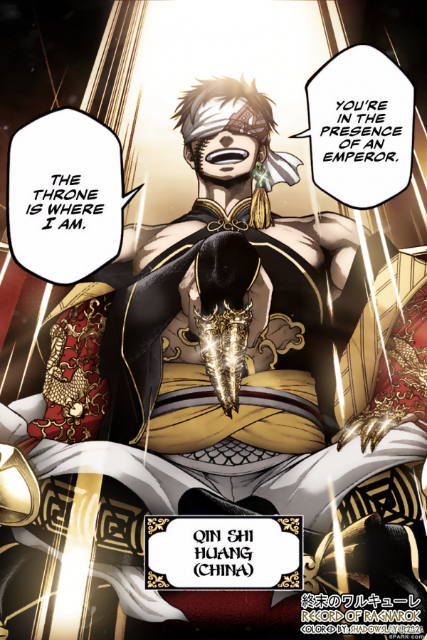 最新漢化，終末女武神56話（上） 秦始皇VS哈迪斯