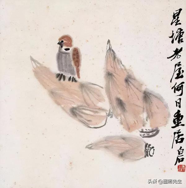 齊白石、徐悲鴻、黃胄三位大師畫麻雀各有品味 齊白石、徐悲鴻、黃胄三位大師畫麻雀各有品味