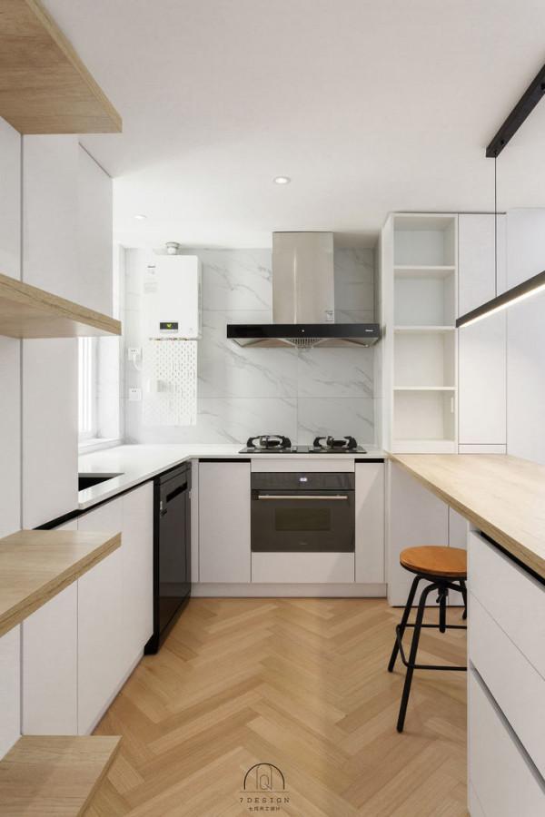 兩人居丨打破封閉廚房的束縛,將空間化零為整 兩人居丨打破封閉廚房的束縛,將空間化零為整