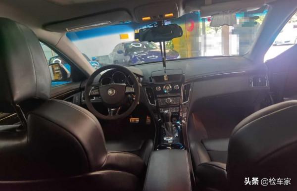 開了11年還能賣25萬！這輛6.2L排量的凱迪拉克CTS-V是真的香