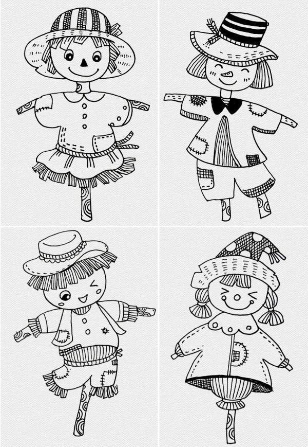 兒童畫教程|秋季主題美術課程《快樂的稻草人》 兒童畫教程|秋季主題美術課程《快樂的稻草人》