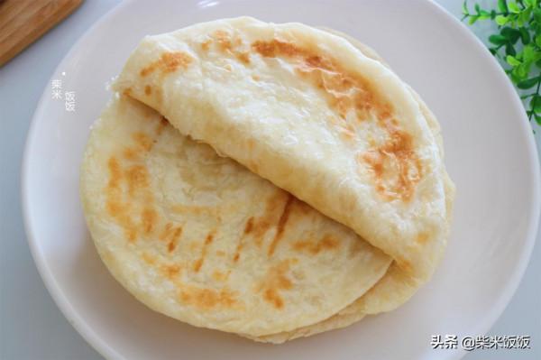 晚上揉發麵，早上來烙餅，做法簡單又省事，層層香軟更好吃