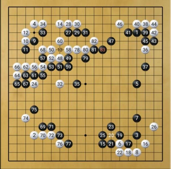 名人名局-武宮正樹肩衝星位,宇宙流的不朽名局 名人名局-武宮正樹肩衝星位,宇宙流的不朽名局