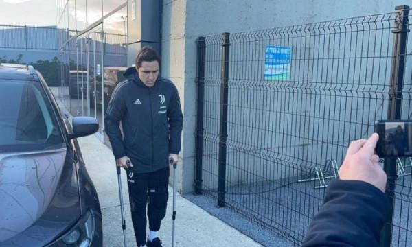 尤文官方：基耶薩左膝十字韌帶損傷 記者稱球員將傷缺6個月