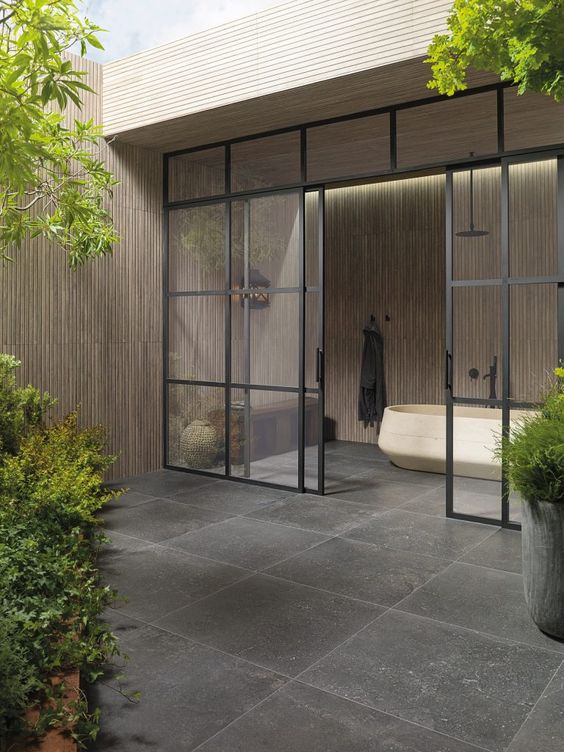 庭院地面怎麼鋪才好看？50款精緻有檔次鋪裝做法，為您提供靈感