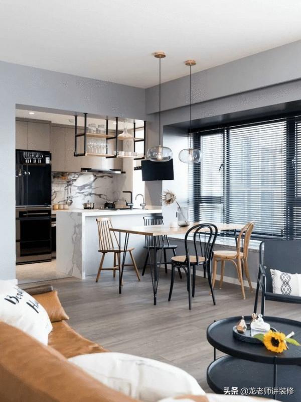 小戶型,現在流行的客餐廳一體!開放式舒適又時尚 小戶型,現在流行的客餐廳一體!開放式舒適又時尚