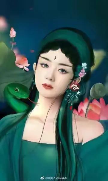 漫畫趙麗穎vs手繪趙麗穎，你覺得哪個更美？