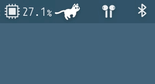 Mac使用者可以在選單欄裡養貓啦