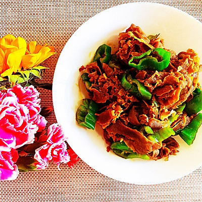 #一學就會快手菜#青椒炒肥牛