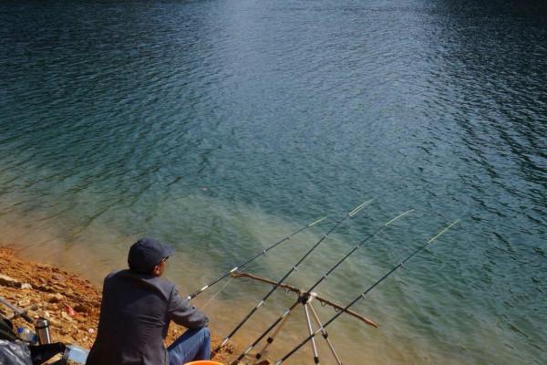 冬天釣魚關鍵是人找魚，野釣高手幾個小技巧教你找魚選窩