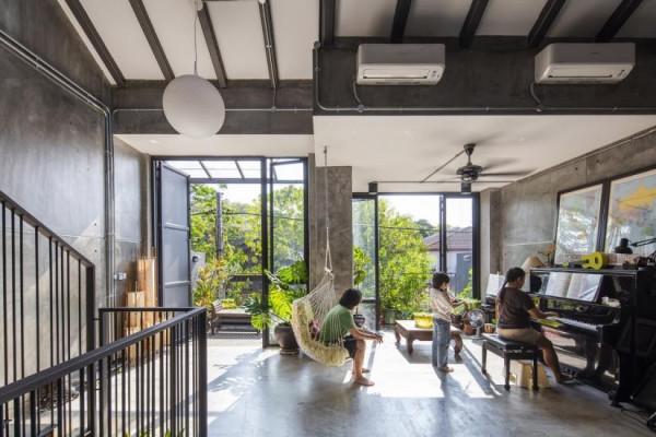 這間家庭住宅將現代工業的粗狂與豪放完美地詮釋出來 這間家庭住宅將現代工業的粗狂與豪放完美地詮釋出來