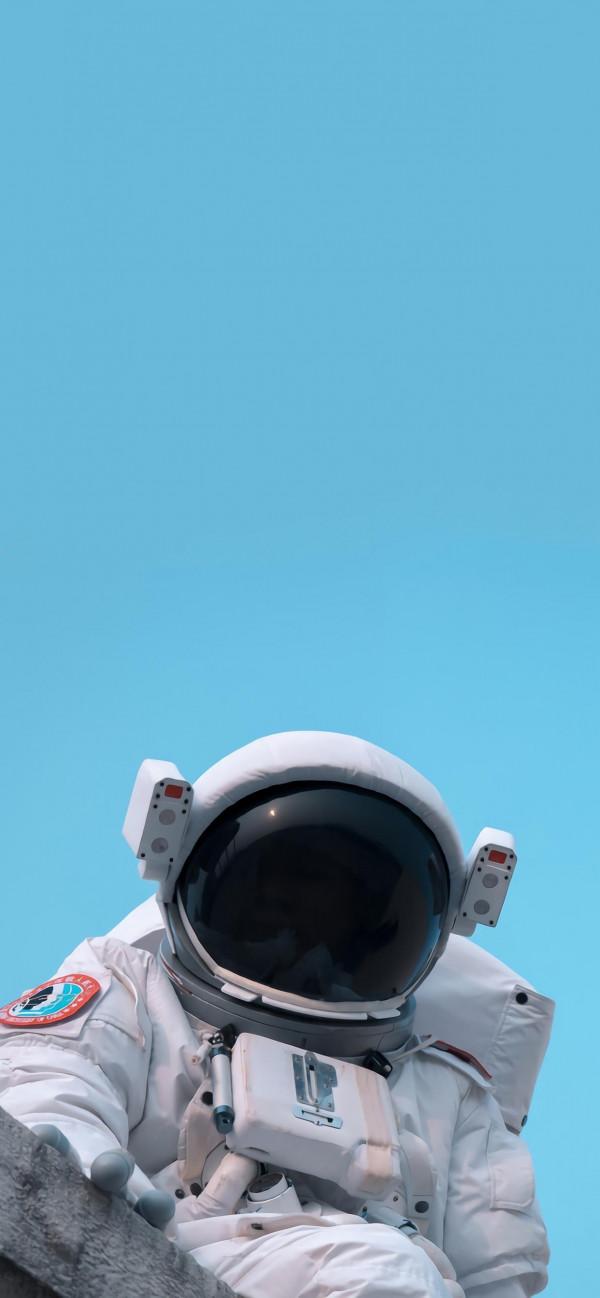 宇航員桌布｜總有一場相遇，帶著溫柔奔赴而來