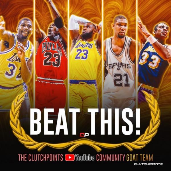 50萬球迷票選各位置Goat:後衛是喬丹,小前鋒是詹姆斯,那中鋒呢 50萬球迷票選各位置Goat:後衛是喬丹,小前鋒是詹姆斯,那中鋒呢