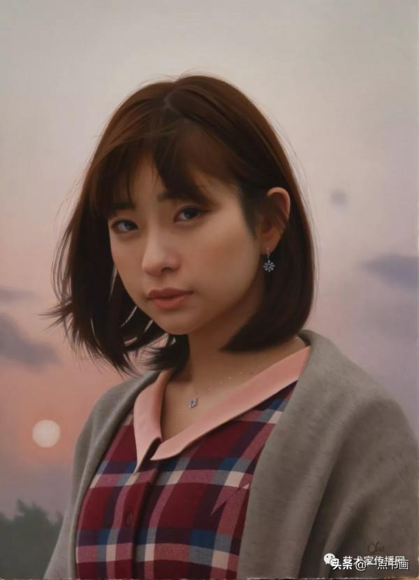 日本 岡靖知 寫實作品欣賞