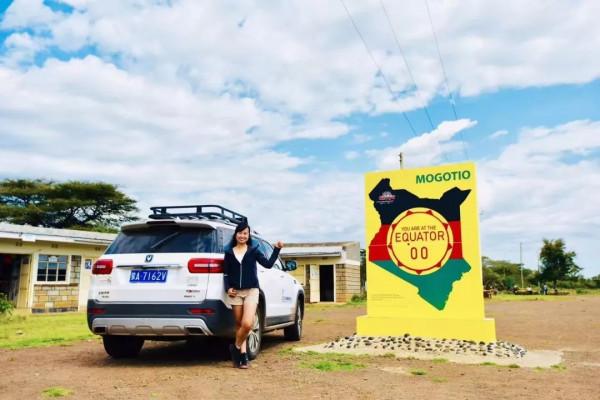 北京女人，把國產車開到非洲，花200萬旅遊，路遇搶劫，去過104國