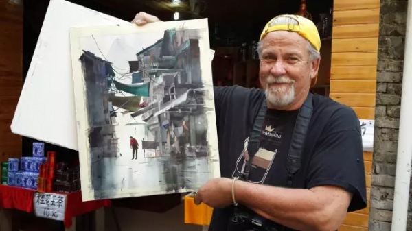 東方美，美國畫家筆下的中國故事