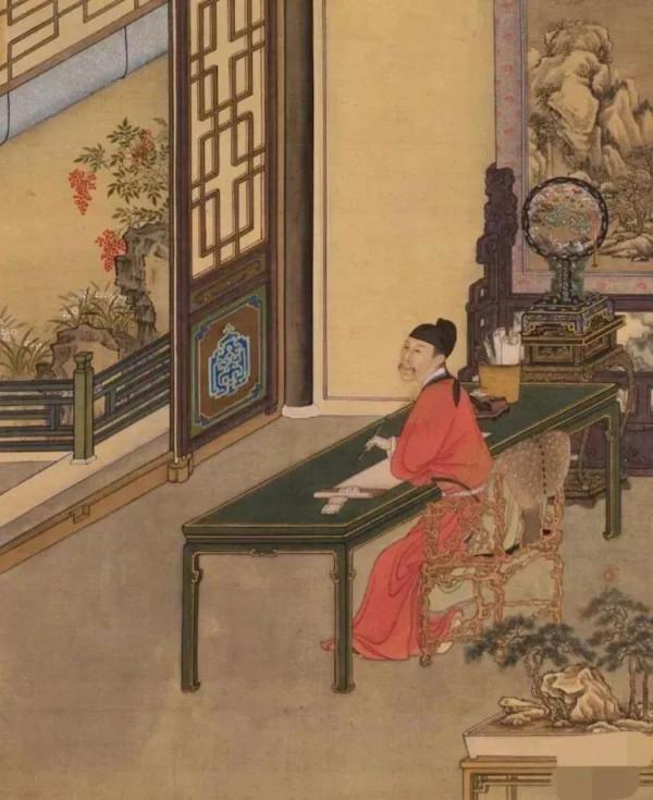 清代皇帝讀書像 清代皇帝讀書像