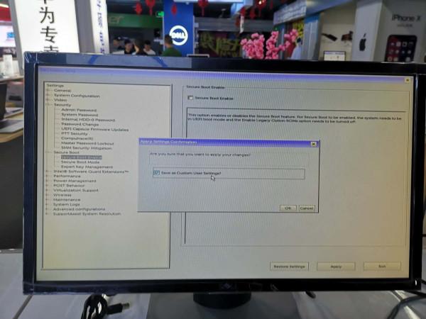 戴爾8代9代CPU更改win7系統僅限於臺式CPU筆記本一體機不行