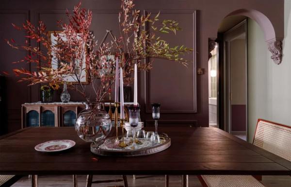 110㎡復古混搭三居，每個視角都美如畫，在家分分鐘被治癒