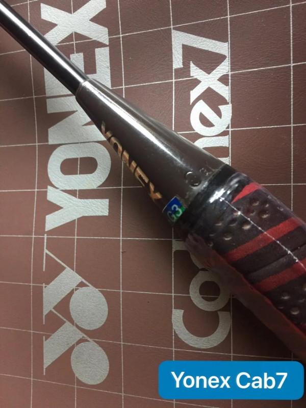 鄔惠林分享3把尤尼克斯古董拍子Cab3、Cab7、Cab25 鄔惠林分享3把尤尼克斯古董拍子Cab3、Cab7、Cab25