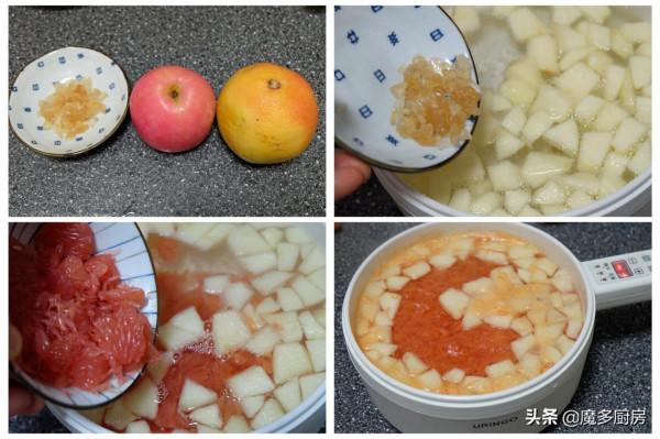 爸爸週末加班不在家，母女三人煮了兩道菜一壺茶，營養鮮美真好吃