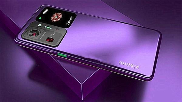 小米12ultra設計曝光，螢幕下攝像頭，後置攝像頭依然有副屏？