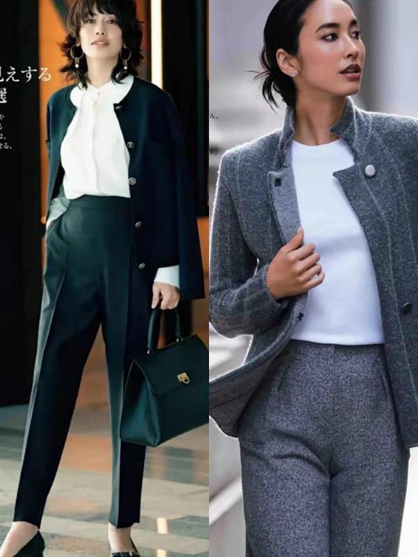 冬季40+女人穿衣體面高階的四個原則，簡約不簡單，優雅又顯氣質