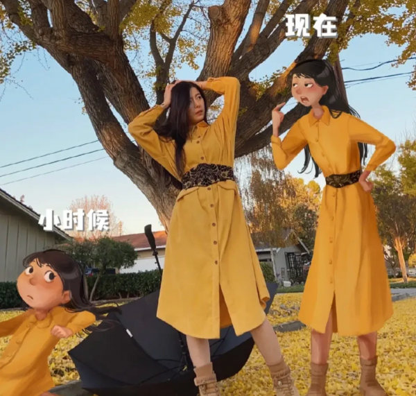 現實版時空穿越:網友曬真人與動漫合影,驚豔還原童年的自己 現實版時空穿越:網友曬真人與動漫合影,驚豔還原童年的自己