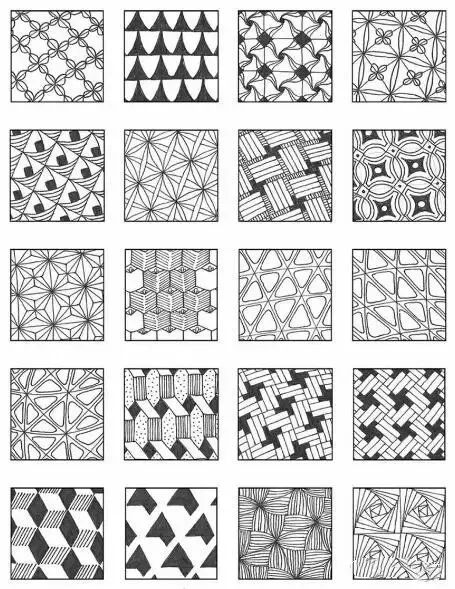 分享 | 黑白裝飾畫靈活運用多種表現方式