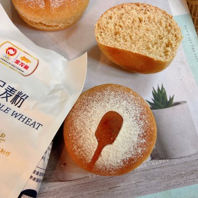 #金龍魚精英100%烘焙大師賽-愛好組-高筋#全麥小餐包