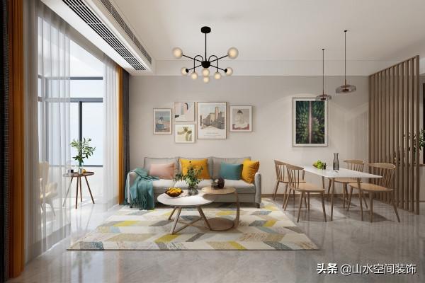 100㎡北歐裝修，全屋花了12萬，簡潔舒適又實用，值得借鑑