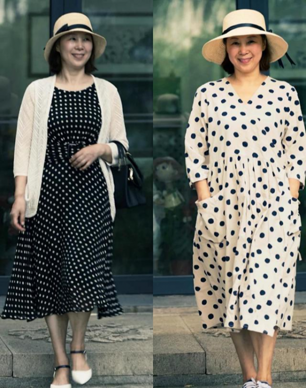 65歲奶奶真會穿，樣貌平平身材微胖，卻憑藉時髦減齡穿搭圈粉無數