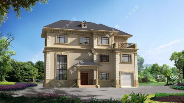 簡單美觀的歐式別墅，如此漂亮的外觀，讓人心動