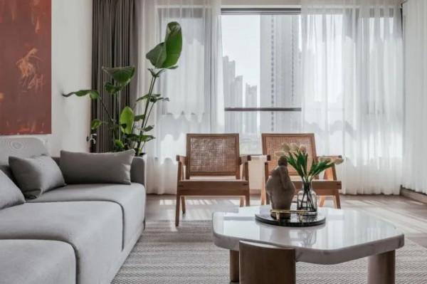 黃石裝修 | 146㎡現代簡約設計風格，打造南北朝向的明亮空間