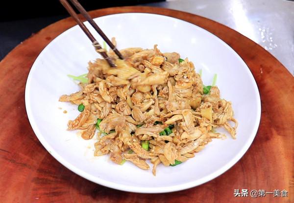 飯店的紅油雞絲為啥好吃，原來料汁是關鍵，廚師長分享詳細步驟