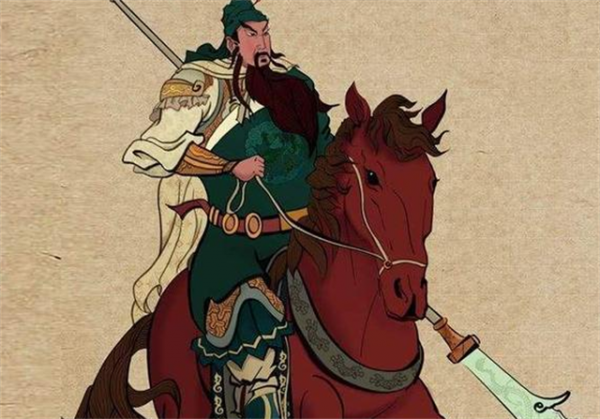 60年代湖北關羽墓被挖開，墓室盡頭，發現4根鐵鏈懸掛的古棺