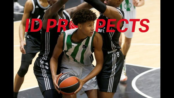 雷阿倫侄子，18歲，身高2米03！單場22分10板，他能進NBA嗎？