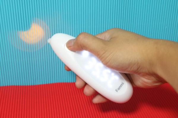 凡米耳溫槍上手體驗，一秒精準測溫，寶寶不鬧心父母才放心