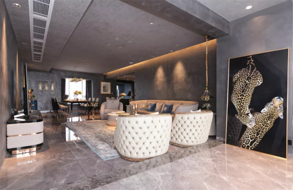 義大利黑金風，都市新貴的奢享空間
