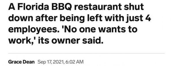 4,300,000人辭職！美國史上最大辭職潮！那邊，1040萬職位空缺？