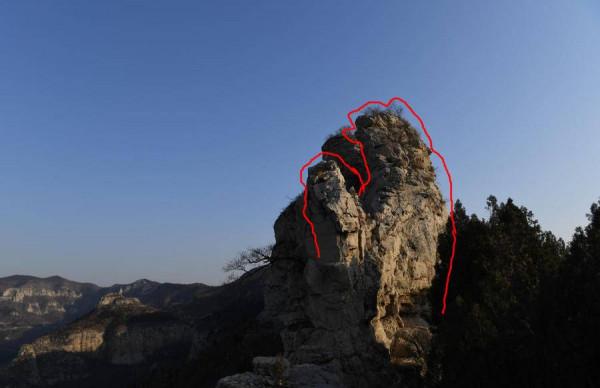 再探通明山，尋找傳說中的天然石像，這次發現更多石像，太神奇了