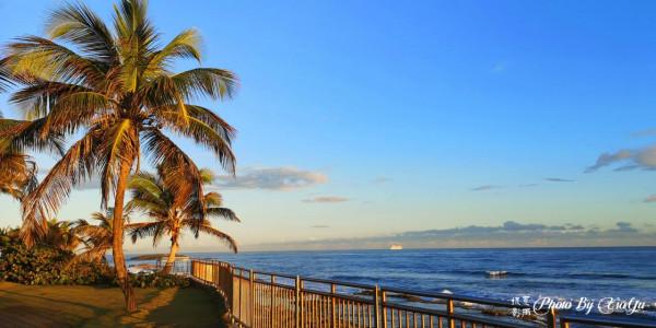 波多黎各之旅（三）第一縷陽光總偏愛聖胡安 加勒比海觀日出