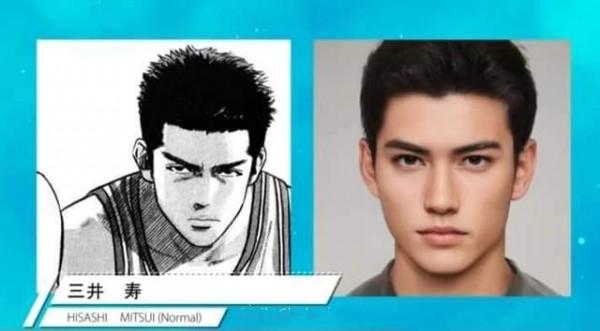 《灌籃高手》電腦真人還原，來看看哪個顏值最高