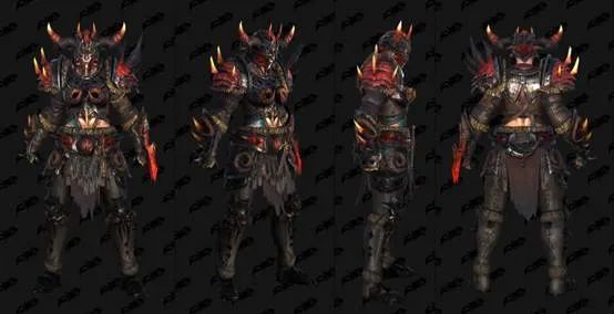 暗黑破壞神：不朽封測野蠻人盔甲套裝