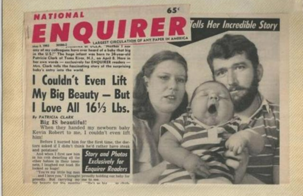38年前,那個出生就轟動美國、體重14.5斤的巨嬰,如今圓夢成空警 38年前,那個出生就轟動美國、體重14.5斤的巨嬰,如今圓夢成空警