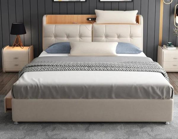 雙人床過時了！新式&OpenCurlyDoubleQuote;儲物床&rdquo;整潔美觀省空間，太機智了