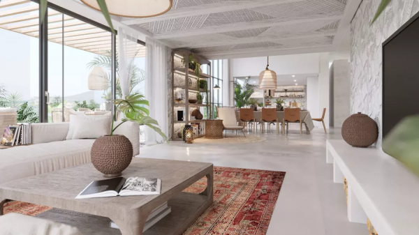 客餐廳一體化設計正流行，用窗點亮你的空間