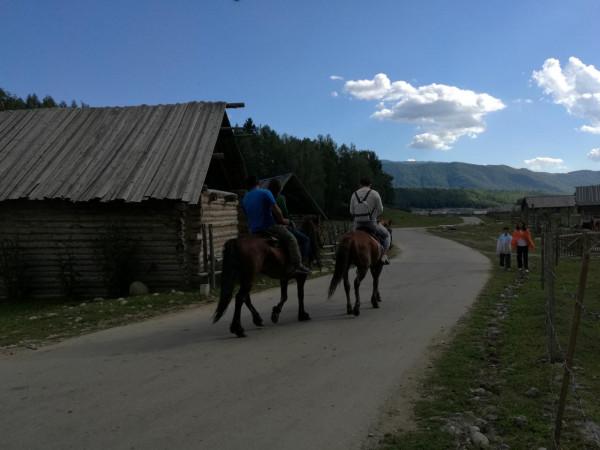 大美新疆八月全程遊記7：禾木印象-上（禾木橋、小木屋，下冰雹）