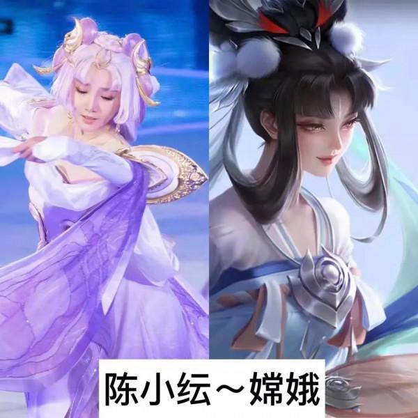 明星Cosplay王者榮耀，誰最像？必須是賈玲的雅典娜